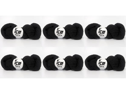 Shetland Wool Black fnt2-84154