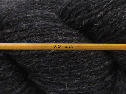 Shetland Wool Anthracite Black fnt2-84165