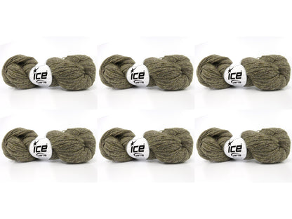 Shetland Wool Camel, Khaki fnt2-84166