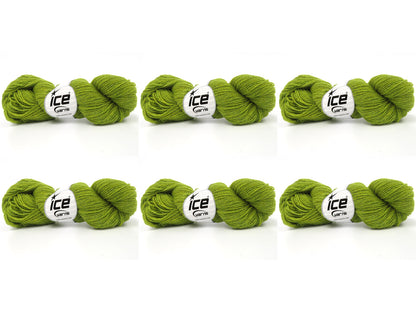 Shetland Wool Pistachio Green fnt2-84171