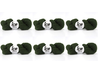 Shetland Wool Jungle Green fnt2-84174