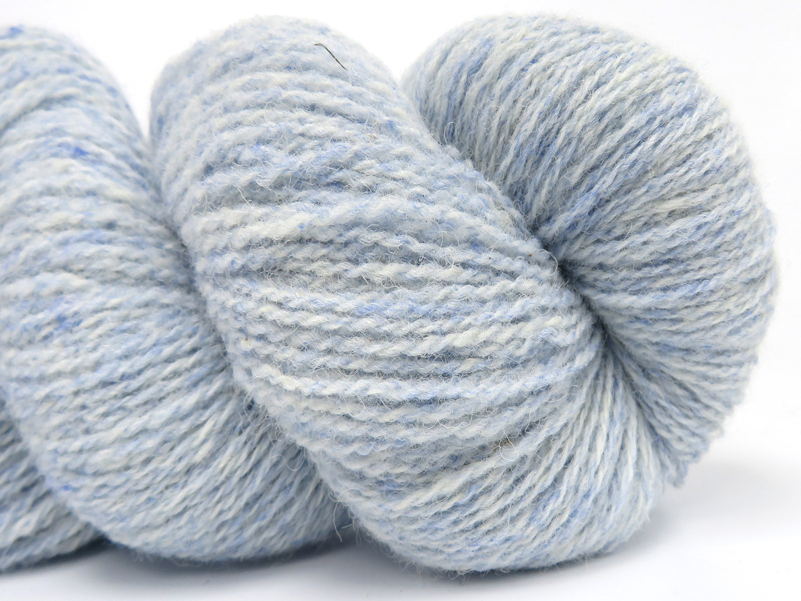 Shetland Wool Light Blue Shades, White This product is made from 100% Shetland Island Wool. fnt2-84189