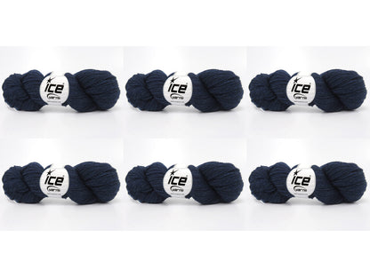 Shetland Wool Navy, Teal This product is made from 100% Shetland Island Wool. fnt2-84196