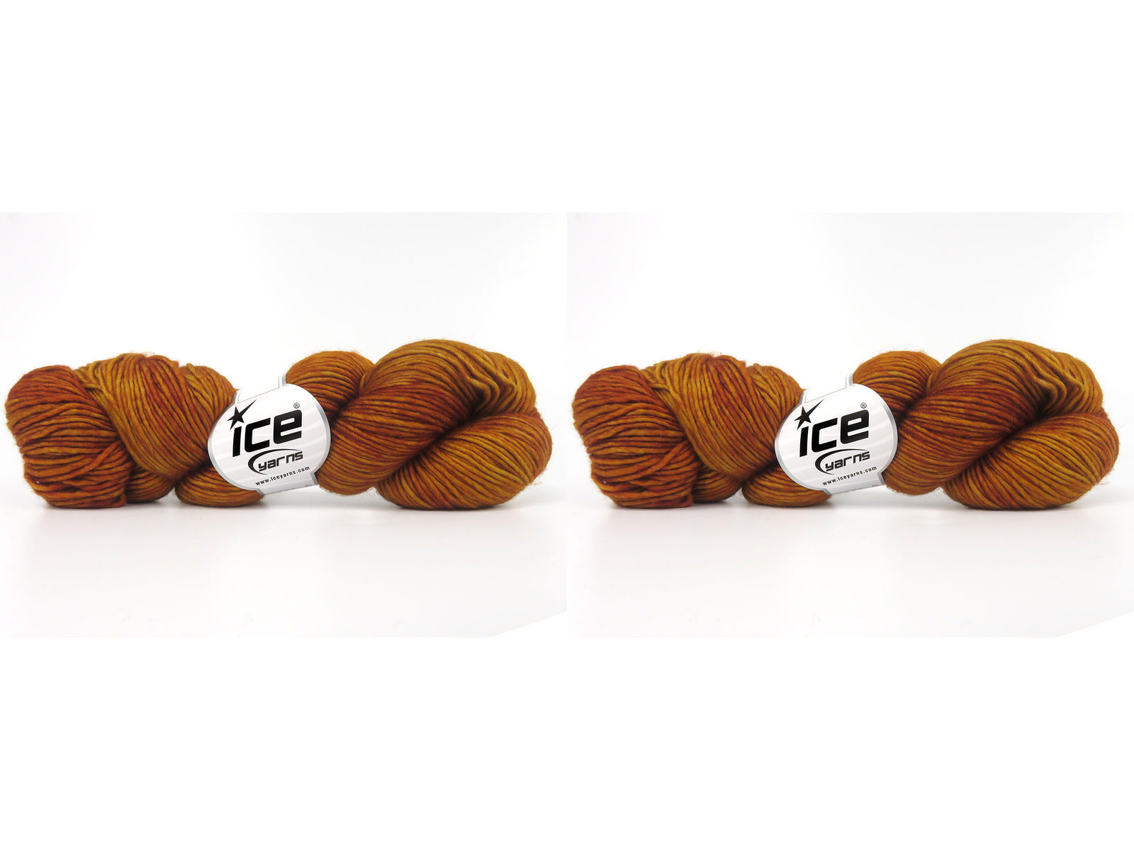 Hand Dyed Superwash Merino Dark Brown Melange fnt2-84209