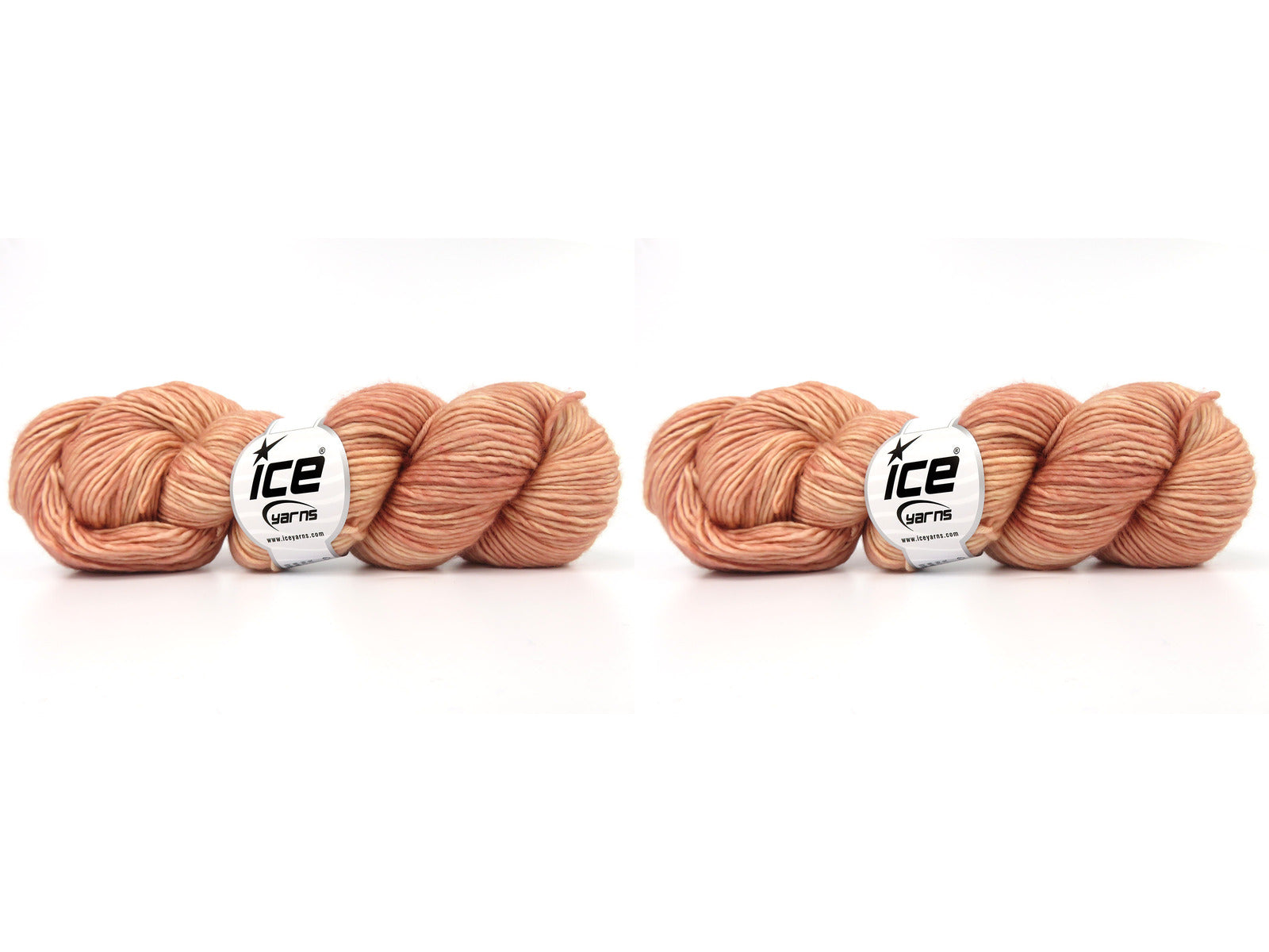 Hand Dyed Superwash Merino Light Pink Melange fnt2-84213