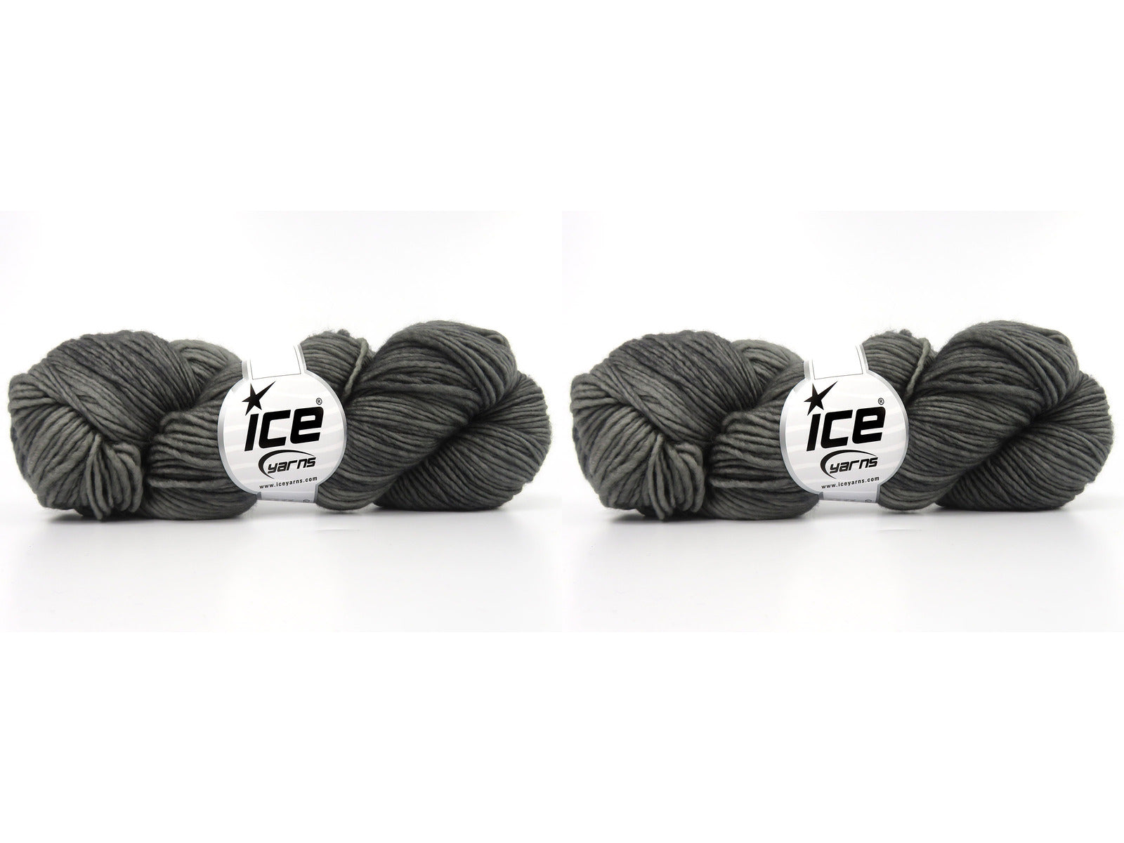 Hand Dyed Superwash Merino Grey Melange fnt2-84219