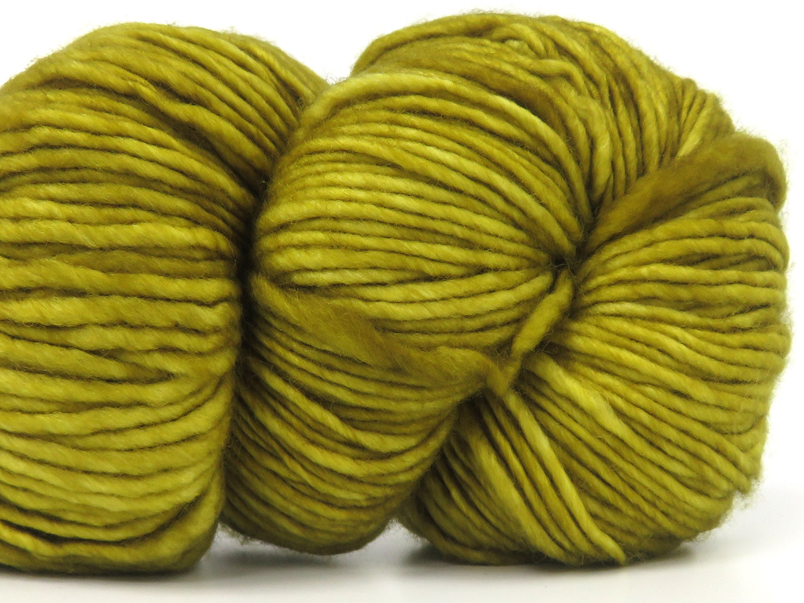 Hand Dyed Superwash Merino Olive Green Melange fnt2-84220