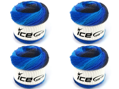 Cakes Magic Sock Blue Shades, Purple, Grey fnt2-84224