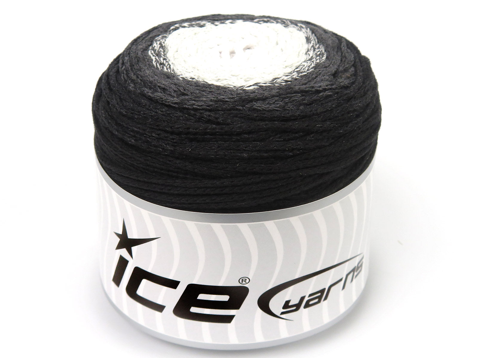 Cakes Macrame Cotton Magic Black, Grey, White fnt2-84268