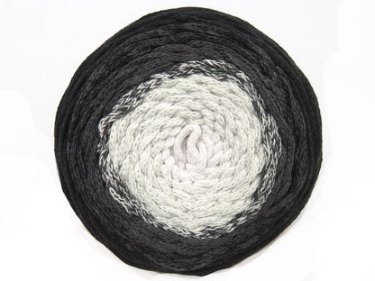 Cakes Macrame Cotton Magic Black, Grey, White fnt2-84268
