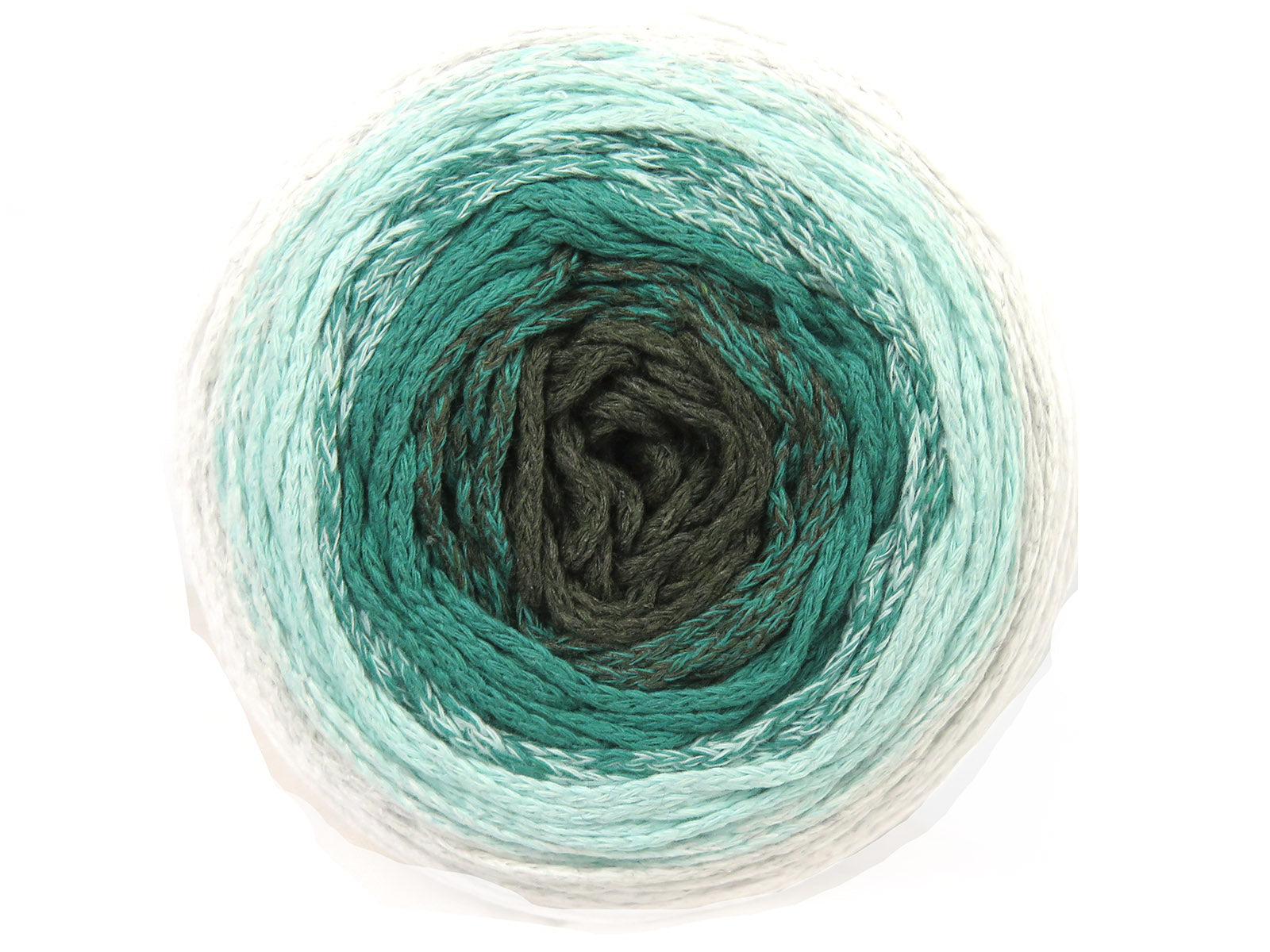 Cakes Macrame Cotton Magic Green Shades, White fnt2-84269
