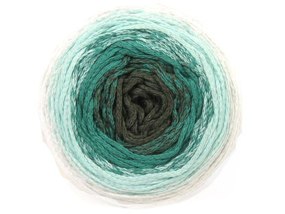 Cakes Macrame Cotton Magic Green Shades, White fnt2-84269