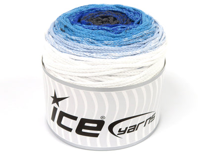 Cakes Macrame Cotton Magic Grey, Blue Shades, White fnt2-84270