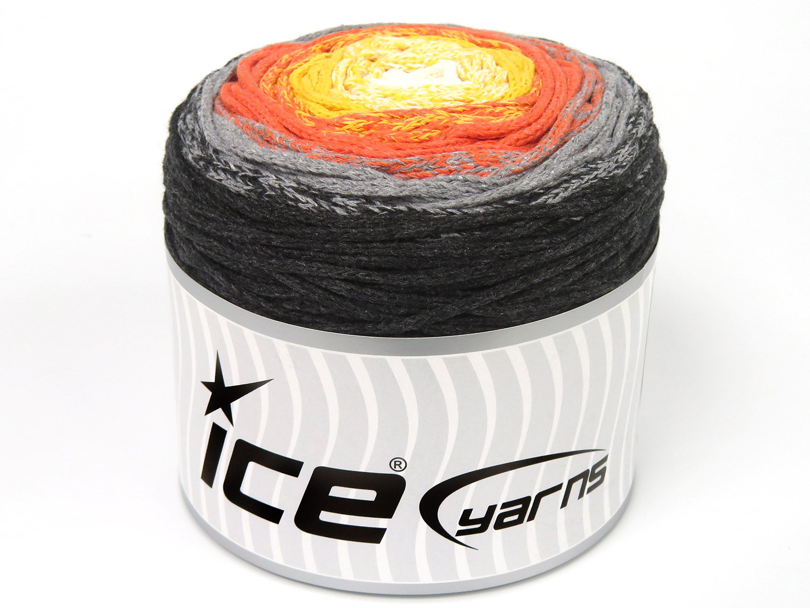 Cakes Macrame Cotton Magic White, Yellow, Orange, Grey, Black fnt2-84274