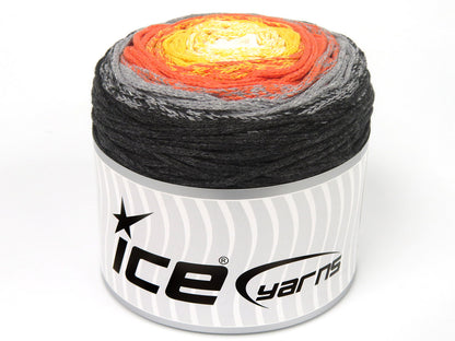 Cakes Macrame Cotton Magic White, Yellow, Orange, Grey, Black fnt2-84274