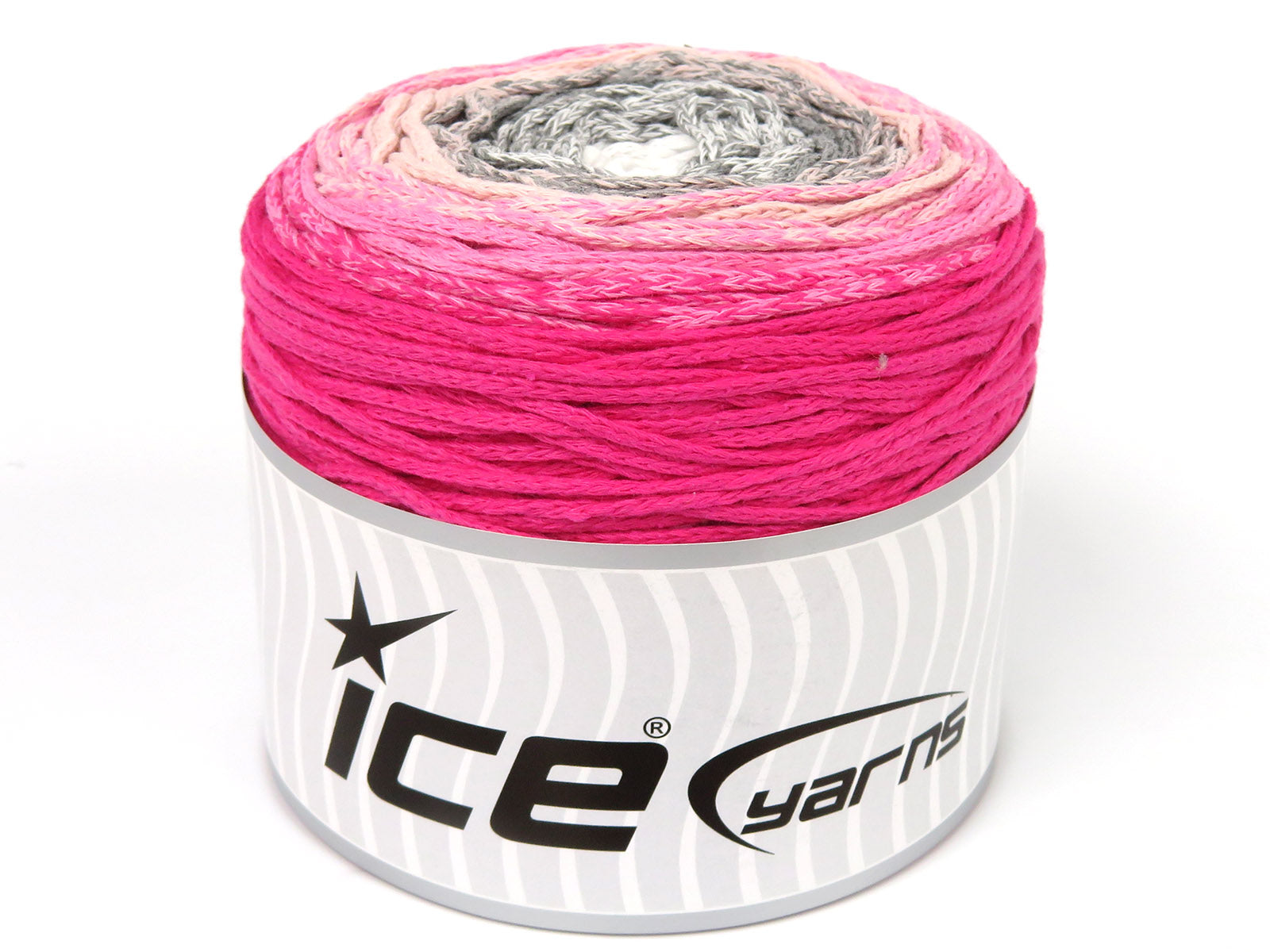 Cakes Macrame Cotton Magic White, Grey, Pink Shades fnt2-84275