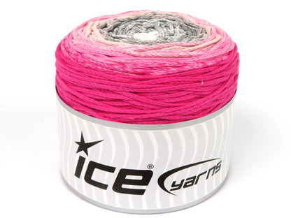 Cakes Macrame Cotton Magic White, Grey, Pink Shades fnt2-84275