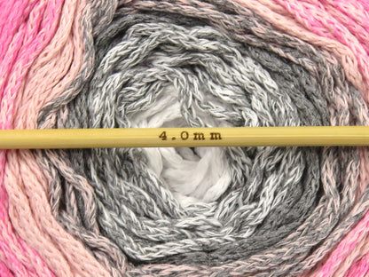 Cakes Macrame Cotton Magic White, Grey, Pink Shades fnt2-84275