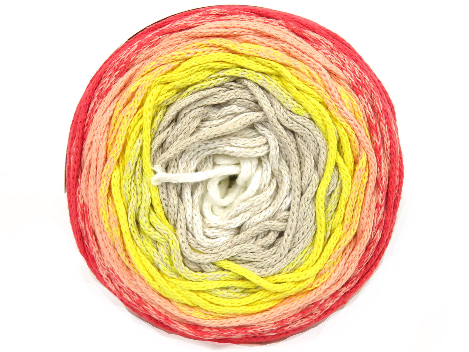 Cakes Macrame Cotton Magic White, Beige, Yellow, Salmon, Orange fnt2-84276