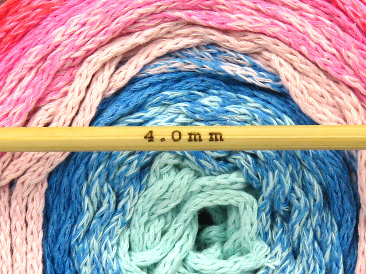 Cakes Macrame Cotton Magic Mint Green, Turquoise, Pink Shades, Salmon fnt2-84281