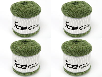 Recycled Wool Grass Green fnt2-84336