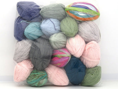 Leftover Summer Yarns Mixed Lot fnt2-84363