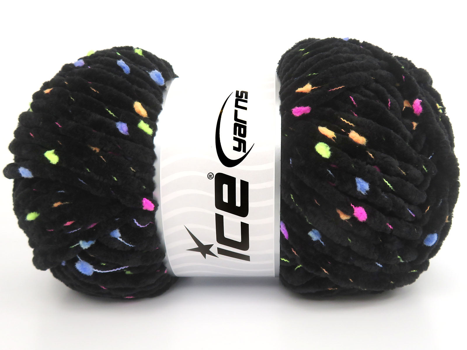 Chenille Baby Tweed Black fnt2-84380