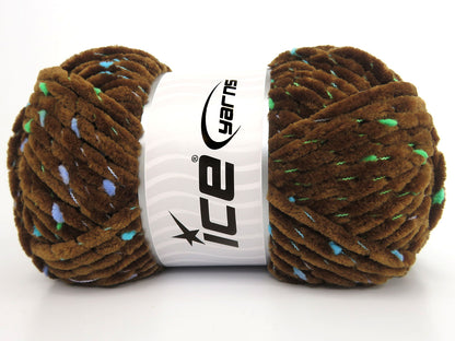 Chenille Baby Tweed Brown fnt2-84387