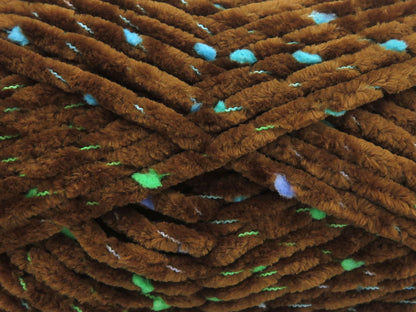 Chenille Baby Tweed Brown fnt2-84387