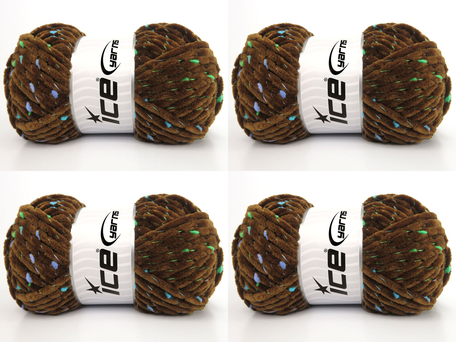 Chenille Baby Tweed Brown fnt2-84387