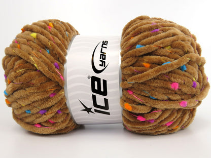 Chenille Baby Tweed Milky Brown fnt2-84388