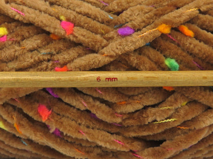 Chenille Baby Tweed Milky Brown fnt2-84388