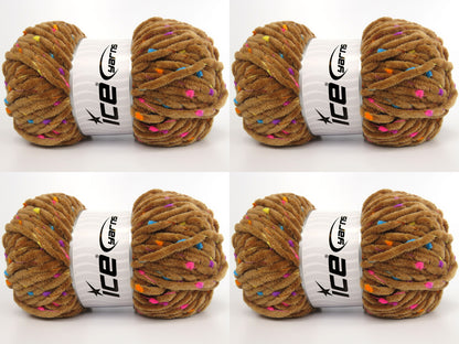 Chenille Baby Tweed Milky Brown fnt2-84388