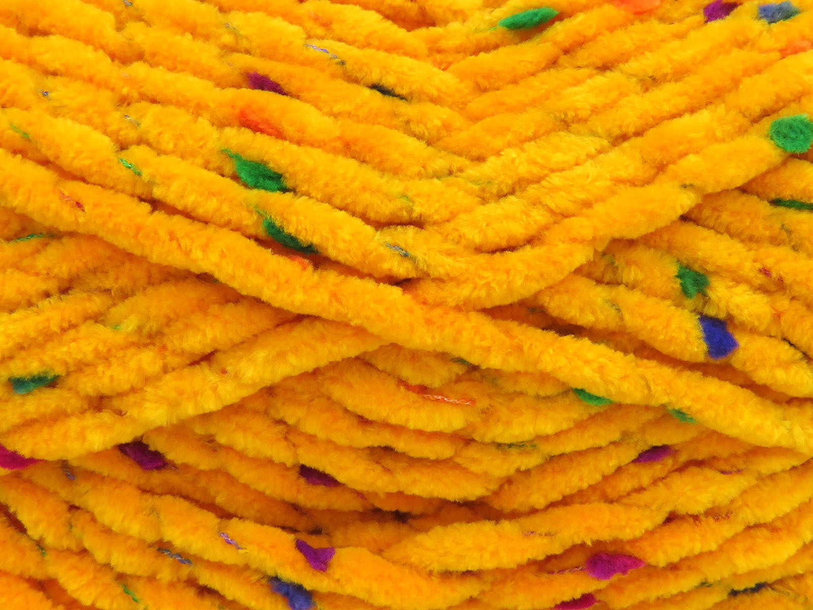 Chenille Baby Tweed Dark Yellow fnt2-84391