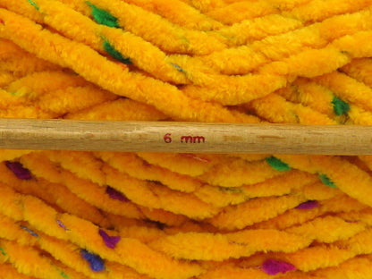 Chenille Baby Tweed Dark Yellow fnt2-84391