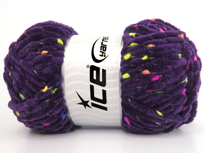 Chenille Baby Tweed Purple fnt2-84398