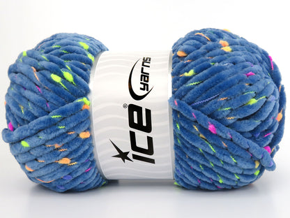 Chenille Baby Tweed Blue fnt2-84401