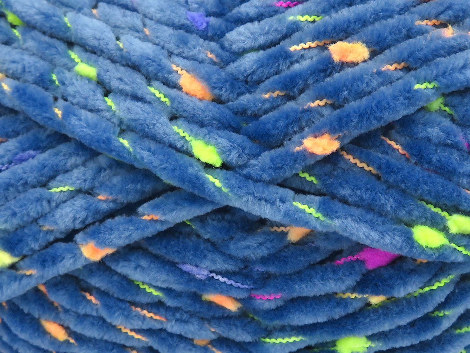 Chenille Baby Tweed Blue fnt2-84401