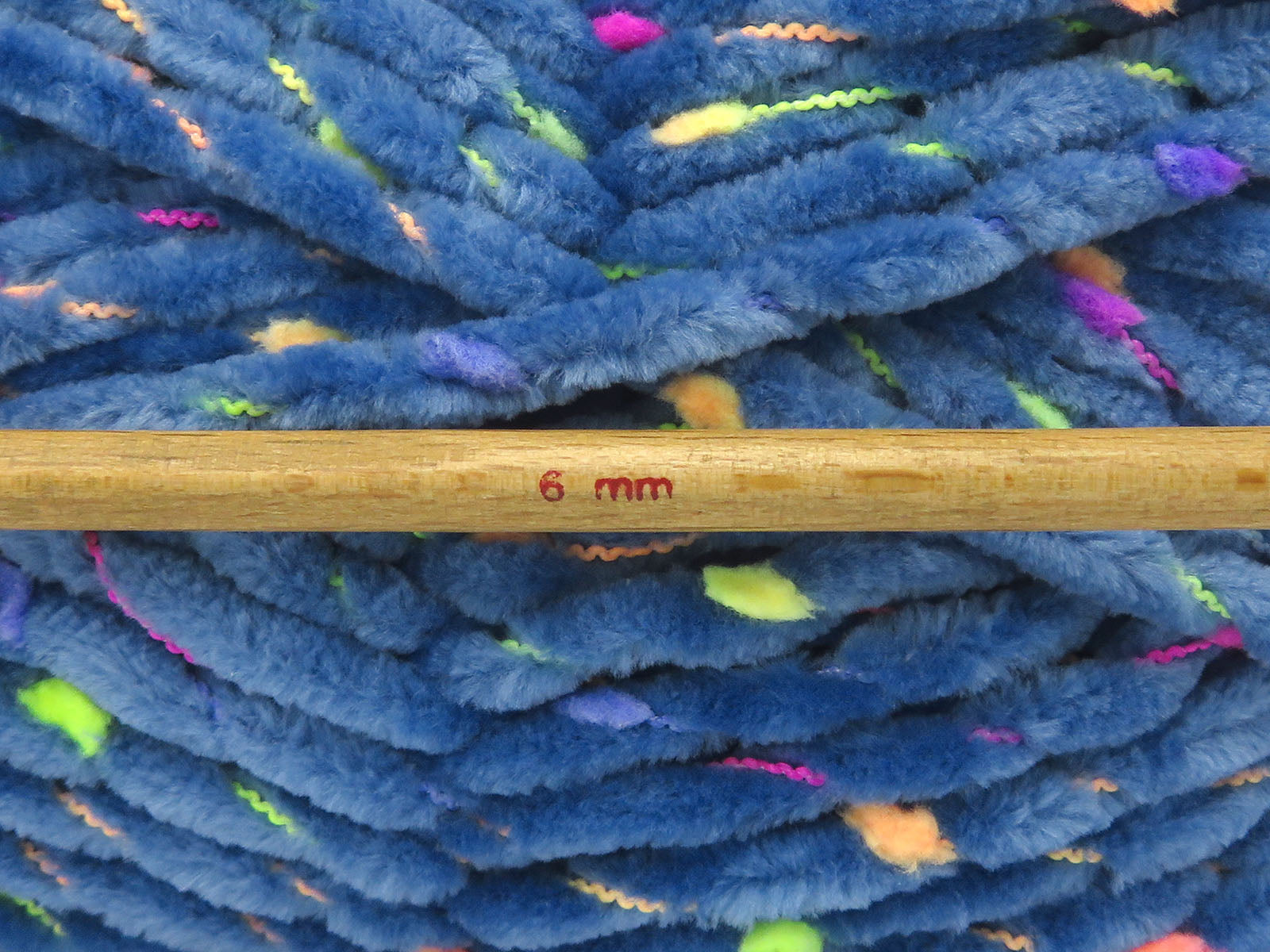 Chenille Baby Tweed Blue fnt2-84401