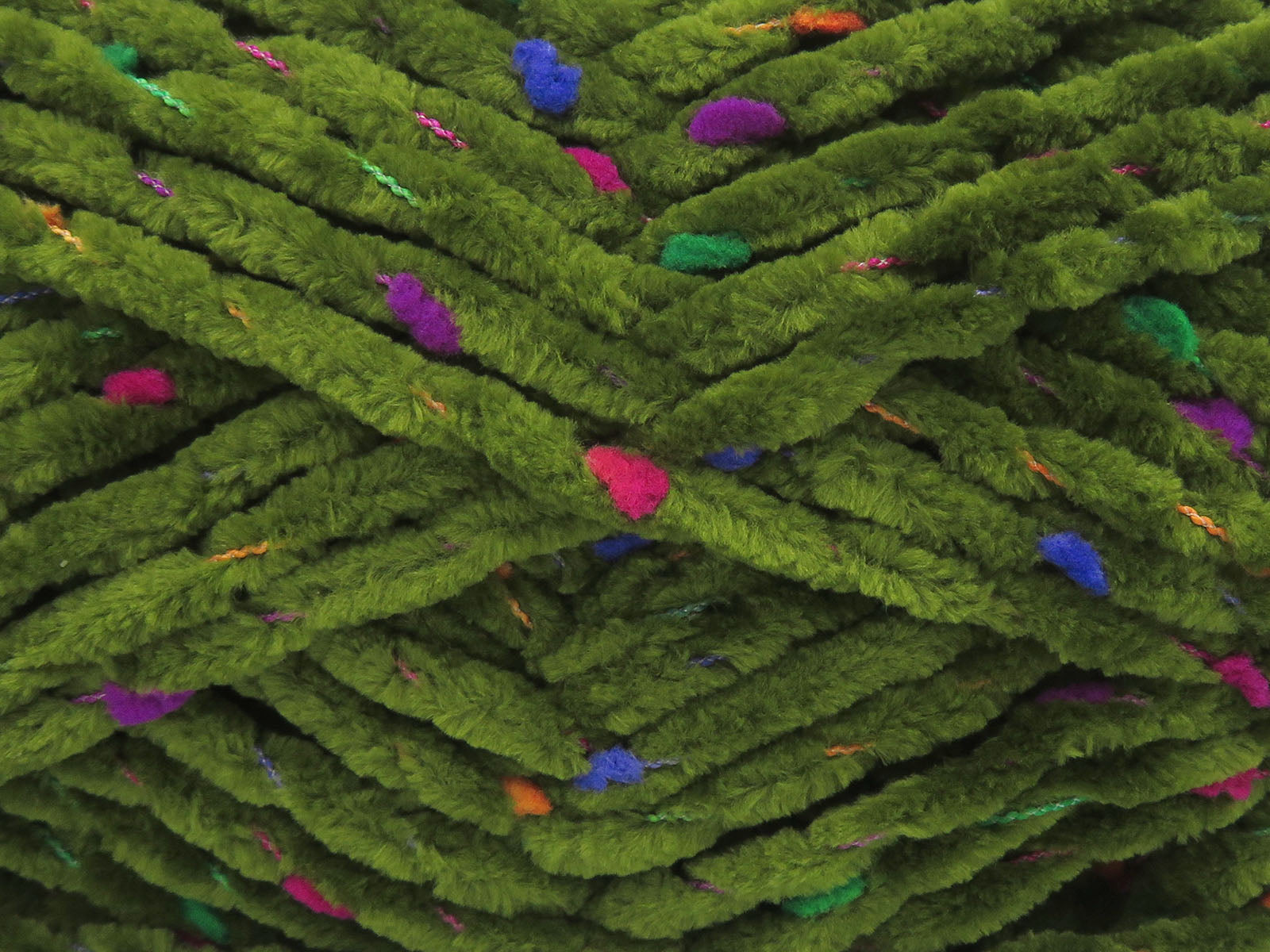 Chenille Baby Tweed Jungle Green fnt2-84403