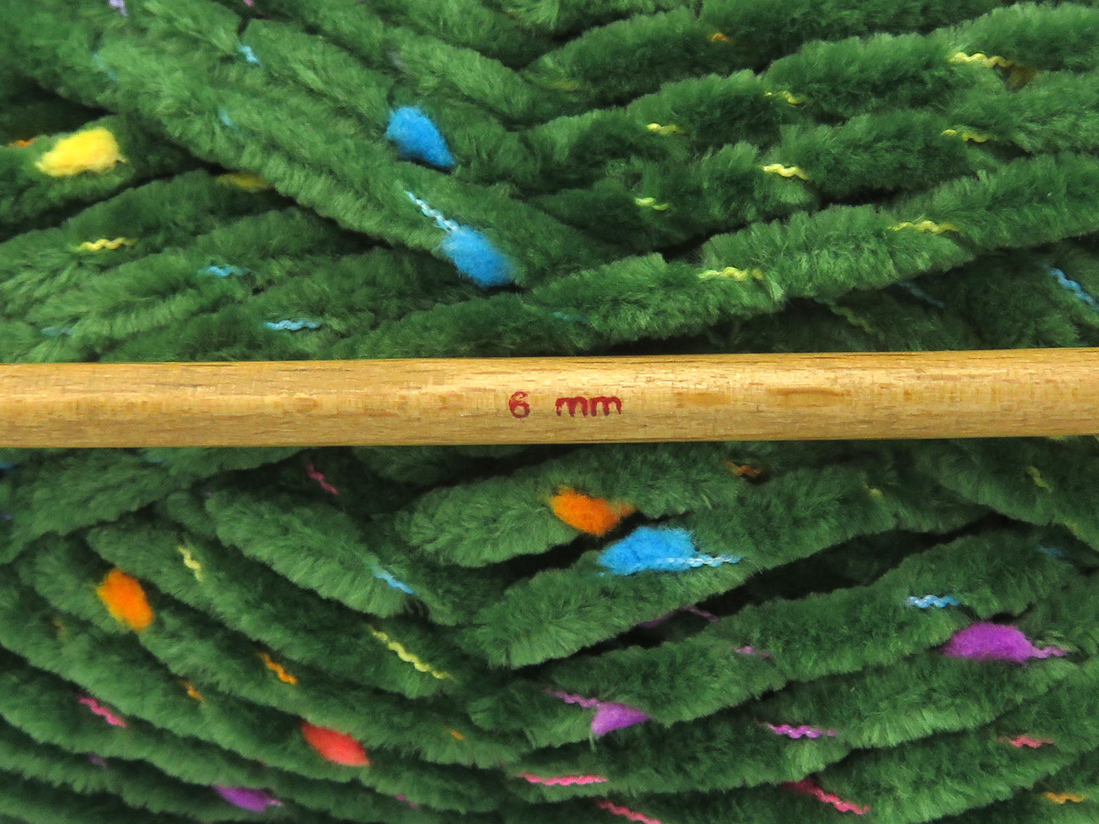 Chenille Baby Tweed Green fnt2-84405