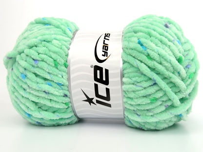 Chenille Baby Tweed Mint Green fnt2-84406