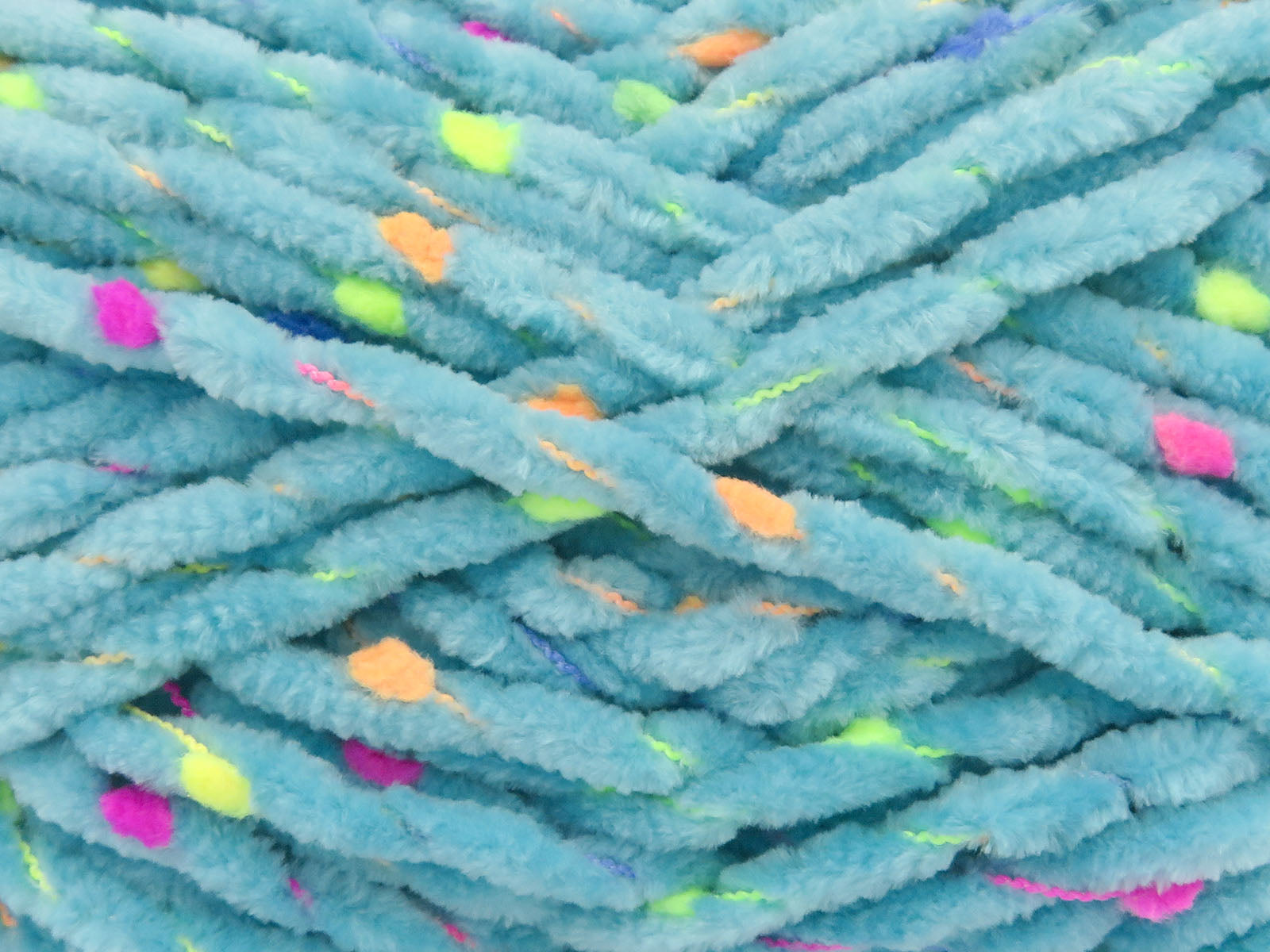 Chenille Baby Tweed Light Turquoise fnt2-84408