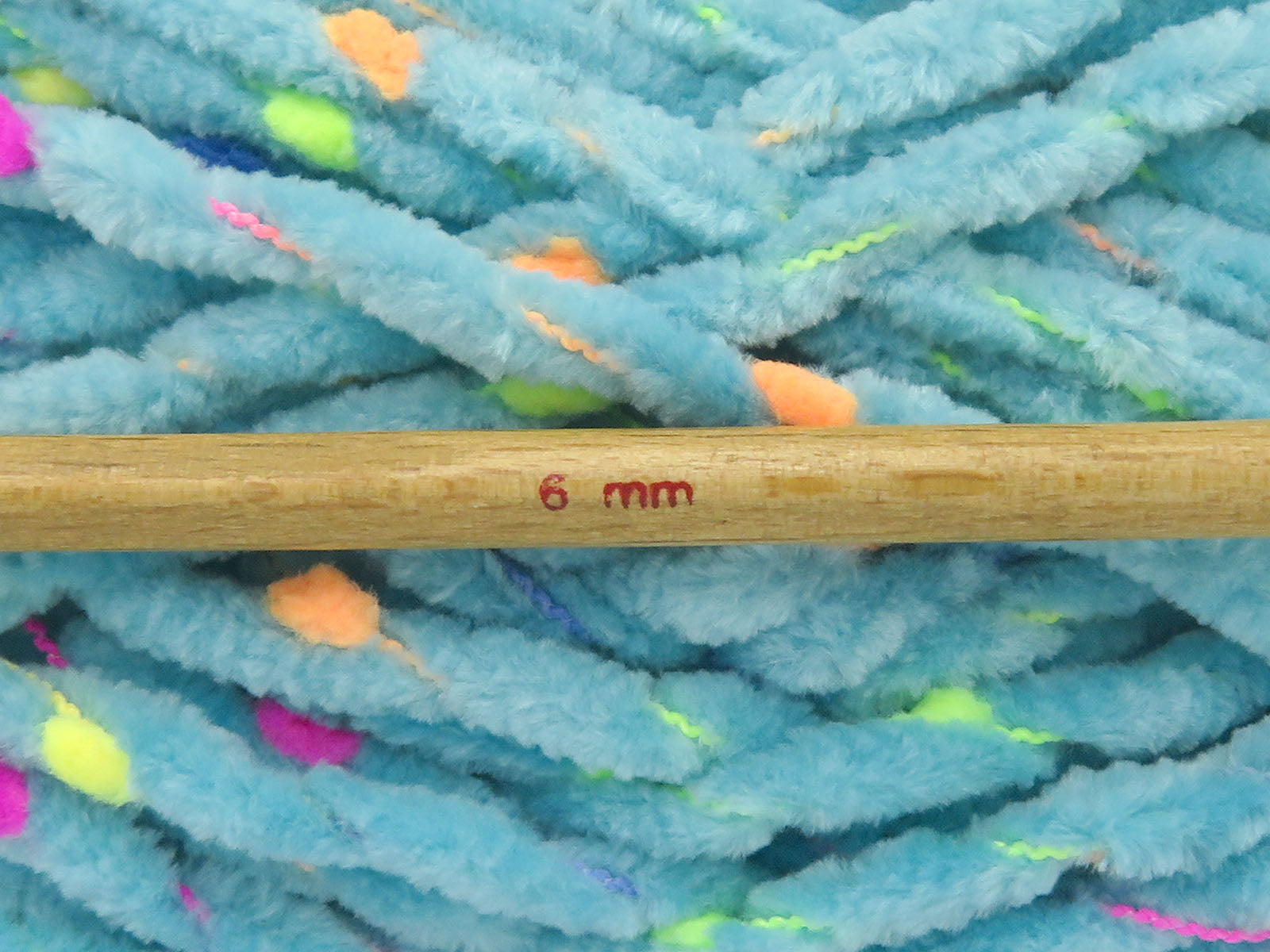 Chenille Baby Tweed Light Turquoise fnt2-84408