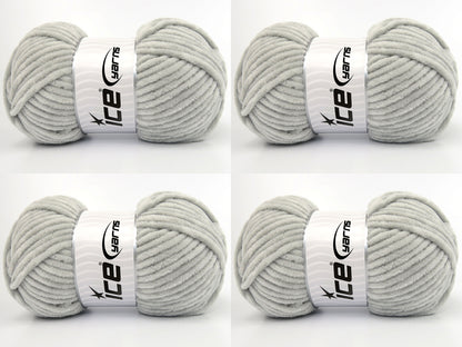 Chenille Baby Glitz Light Grey fnt2-84412