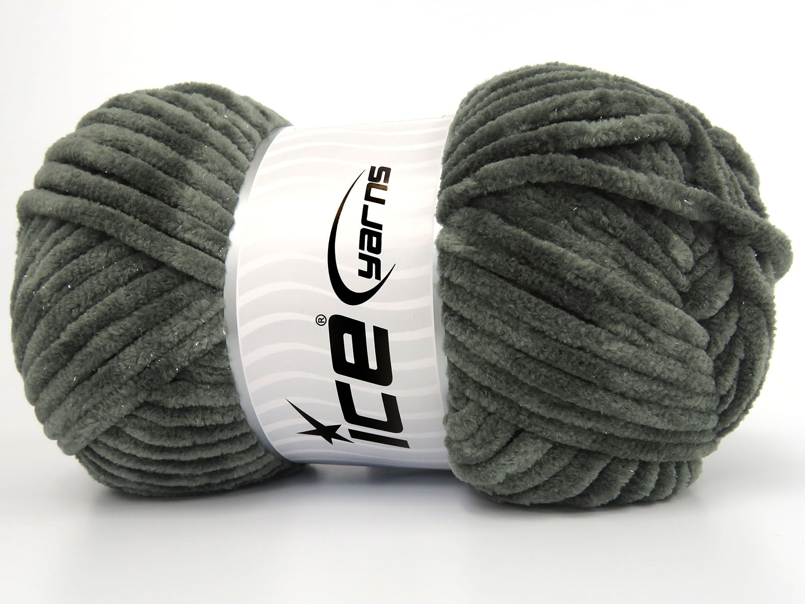 Chenille Baby Glitz Dark Grey fnt2-84414