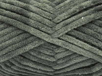 Chenille Baby Glitz Dark Grey fnt2-84414