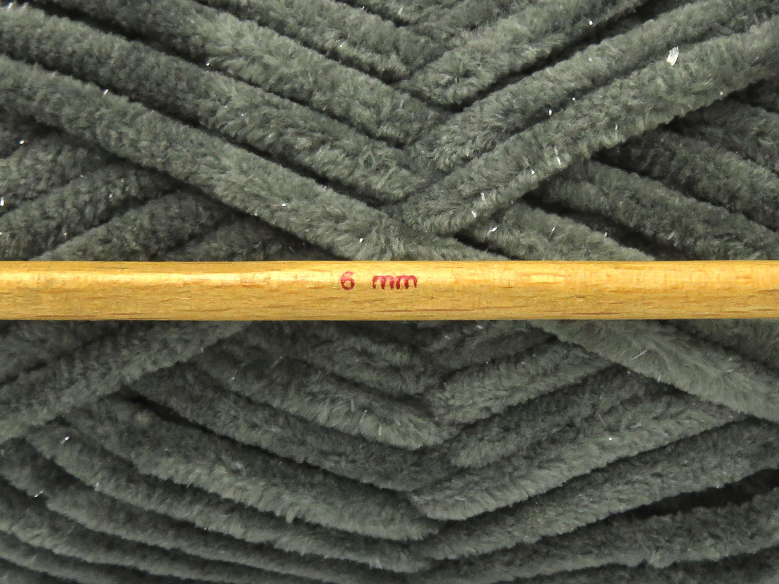 Chenille Baby Glitz Dark Grey fnt2-84414