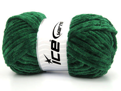 Chenille Baby Glitz Dark Green fnt2-84416