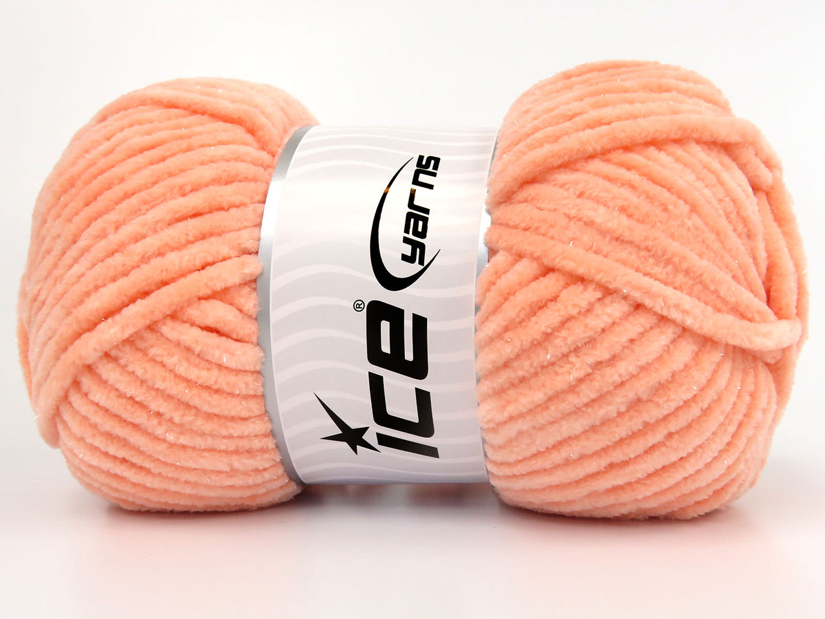 Chenille Baby Glitz Light Salmon fnt2-84423